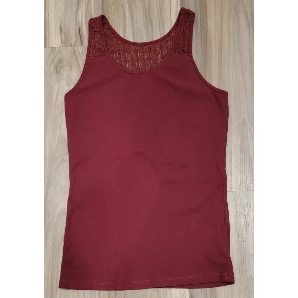 Arizona Jr. Plus Lace Tank Top